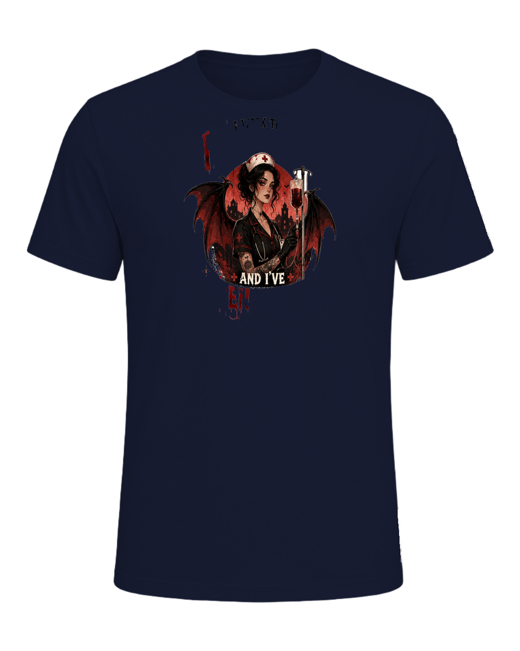 Nurse Night Shift Spooky — Navy