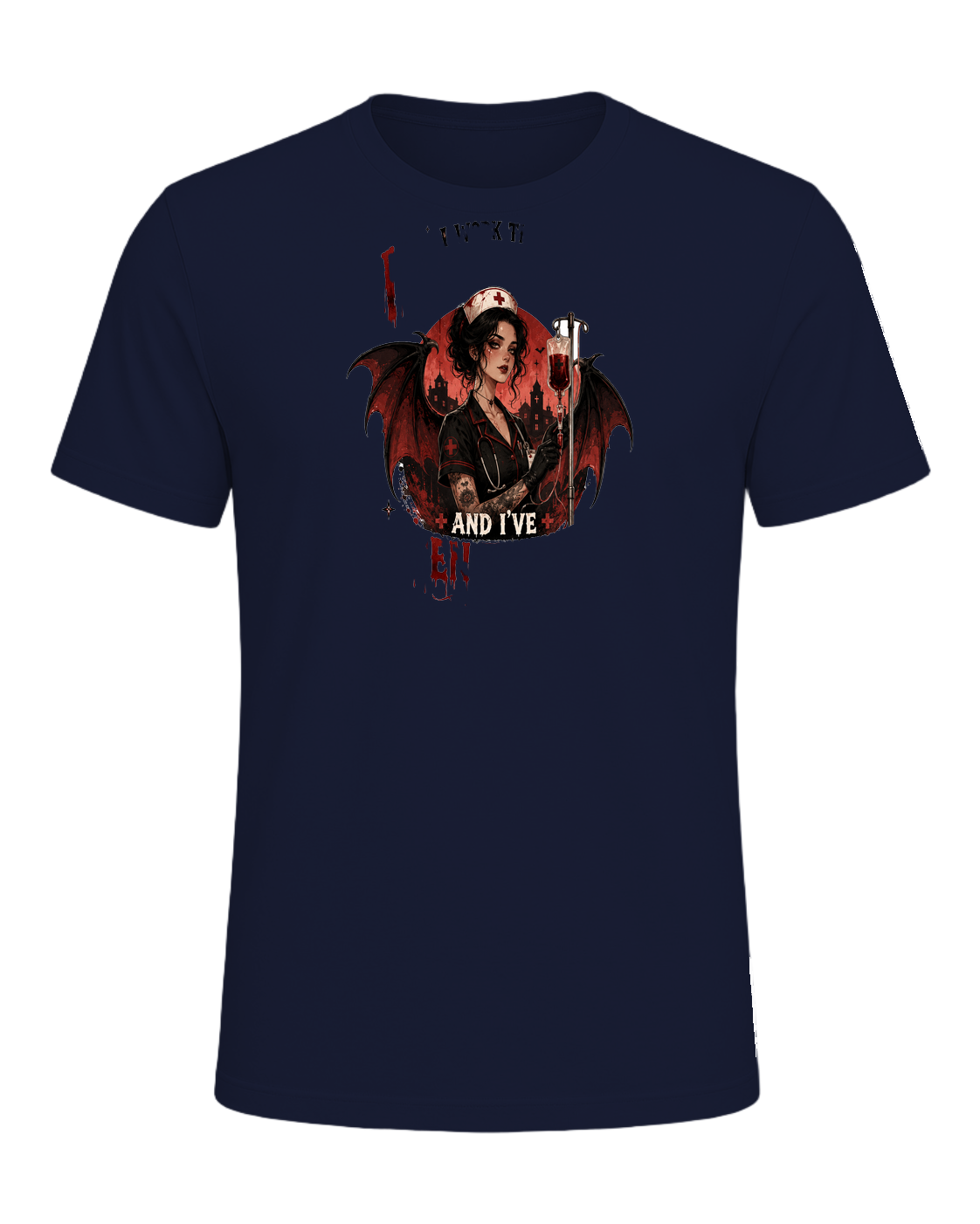 Nurse Night Shift Spooky — Navy