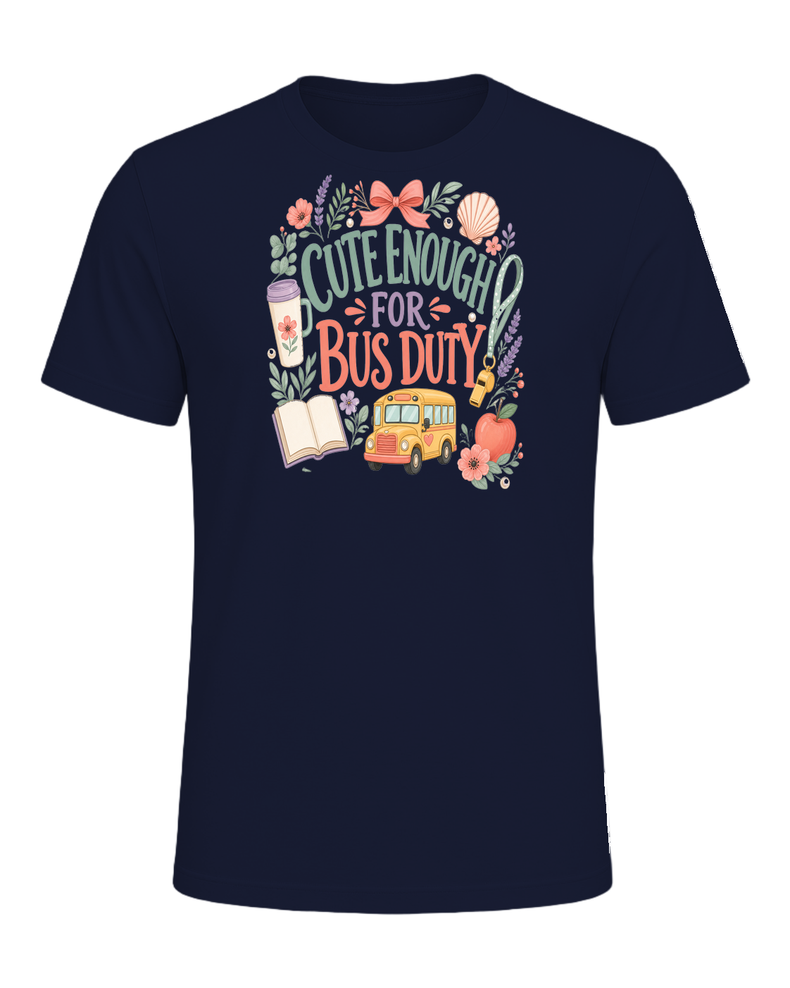 CUTE ENOUGH FOR BUS DUTY — Navy