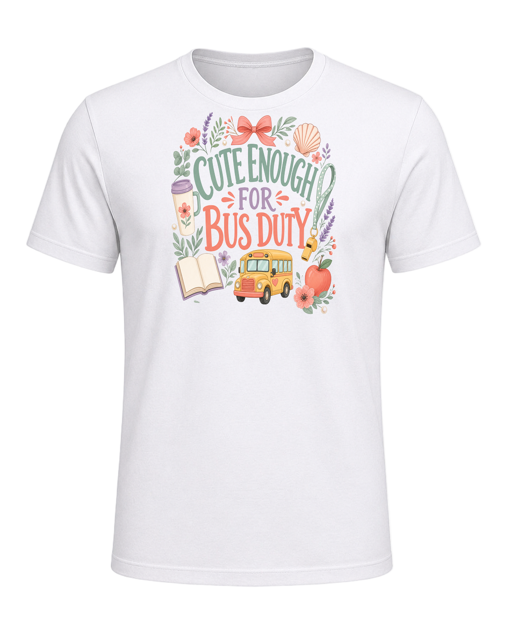 CUTE ENOUGH FOR BUS DUTY — White