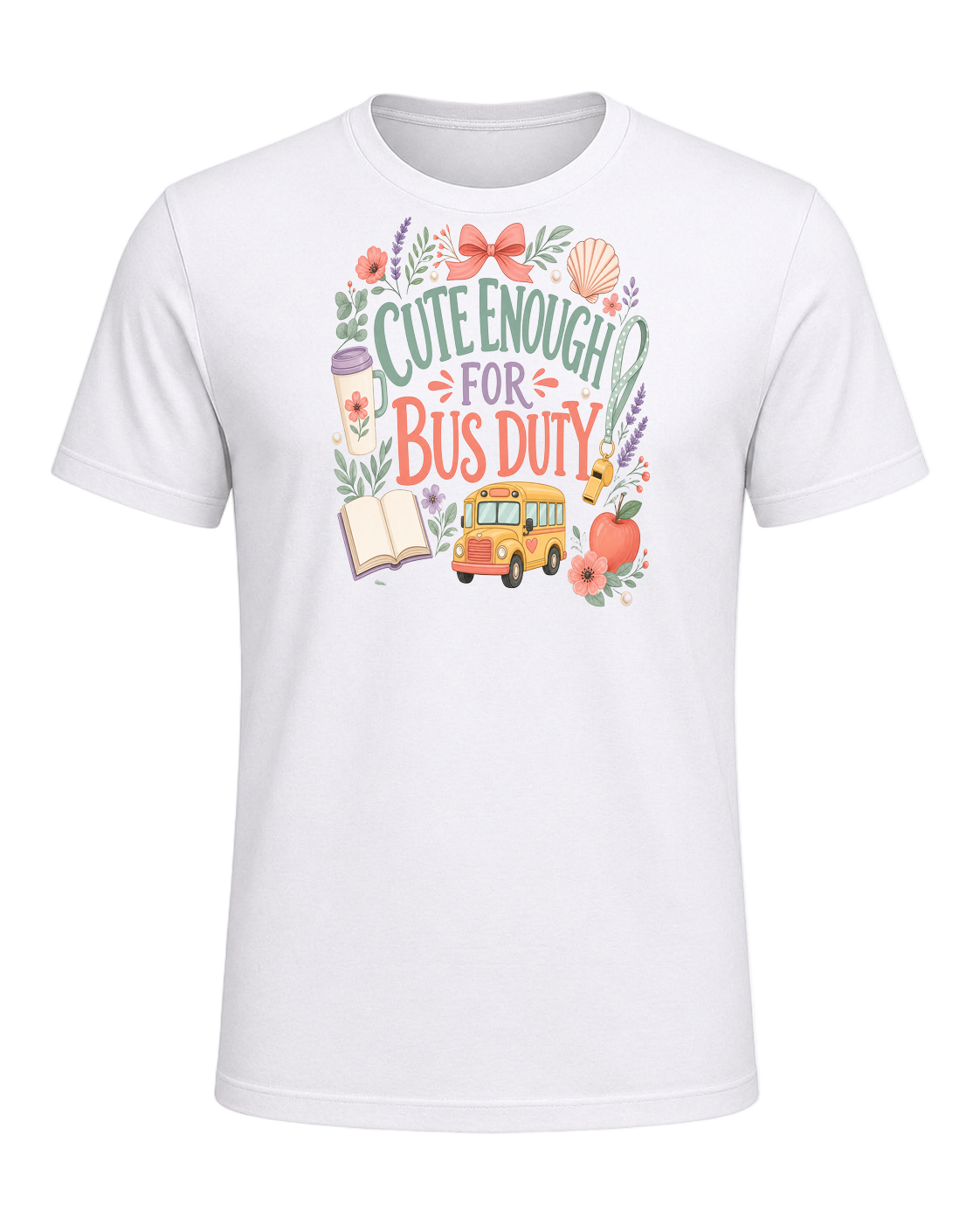 CUTE ENOUGH FOR BUS DUTY — White