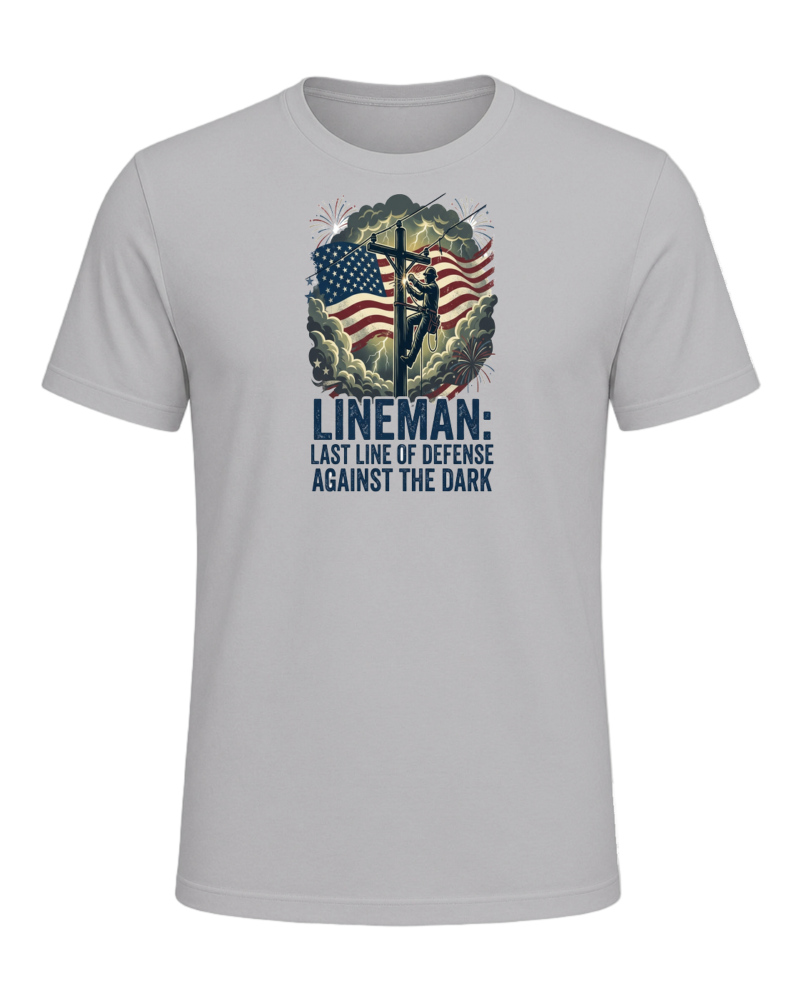 Lineman Power — Athletic Heather