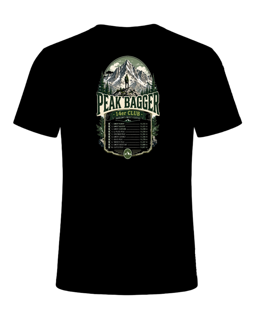 Peak Bagger — Black