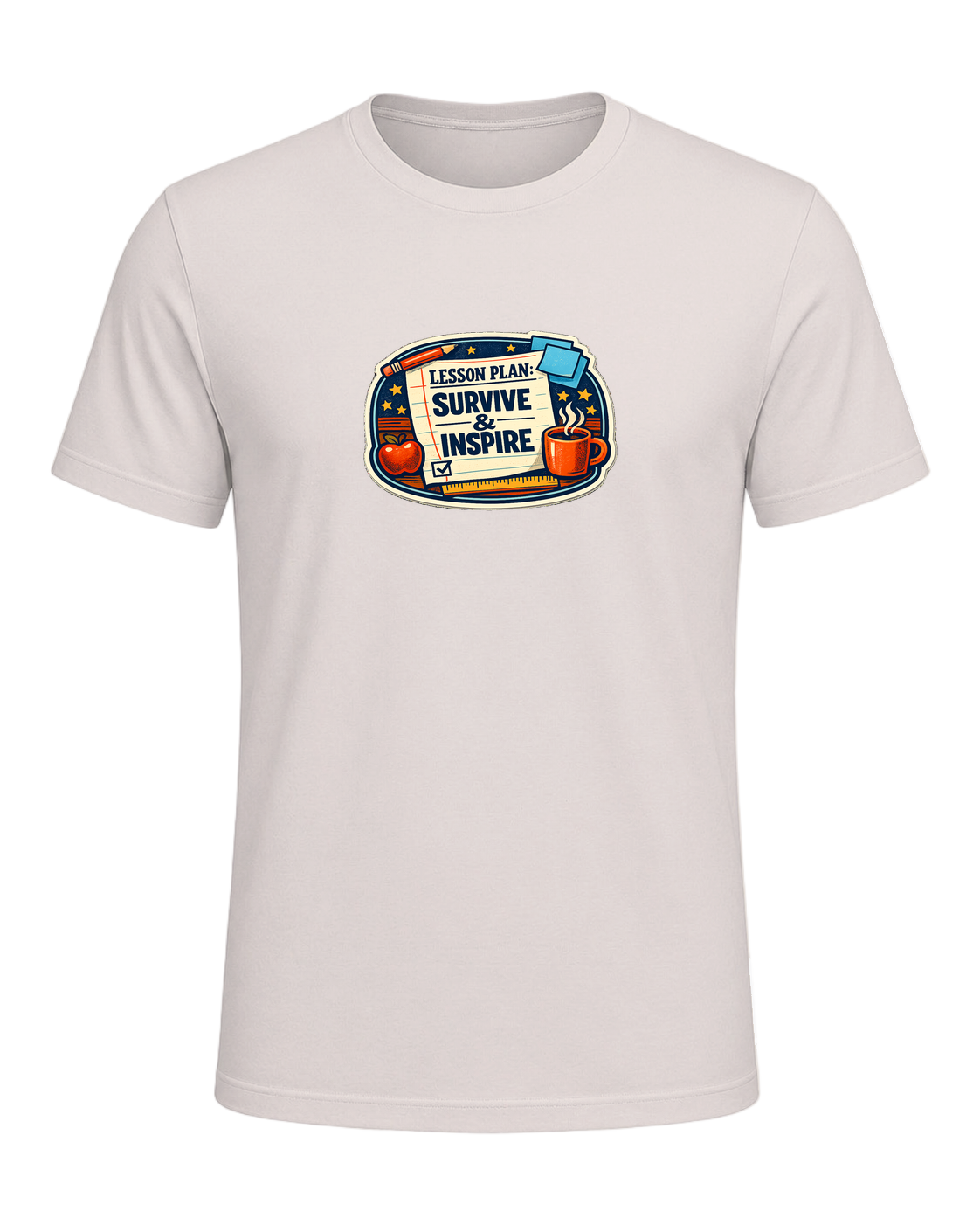Lesson Plan: Survive & Inspire Tee — Heather Dust