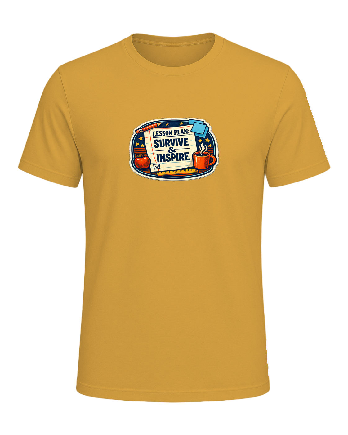 Lesson Plan: Survive & Inspire Tee — Heather Mustard