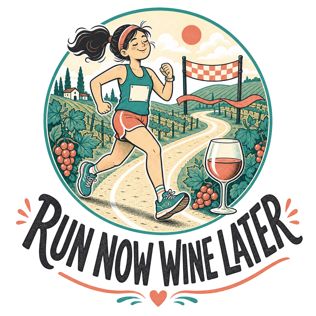 RUN NOW WINE LATER