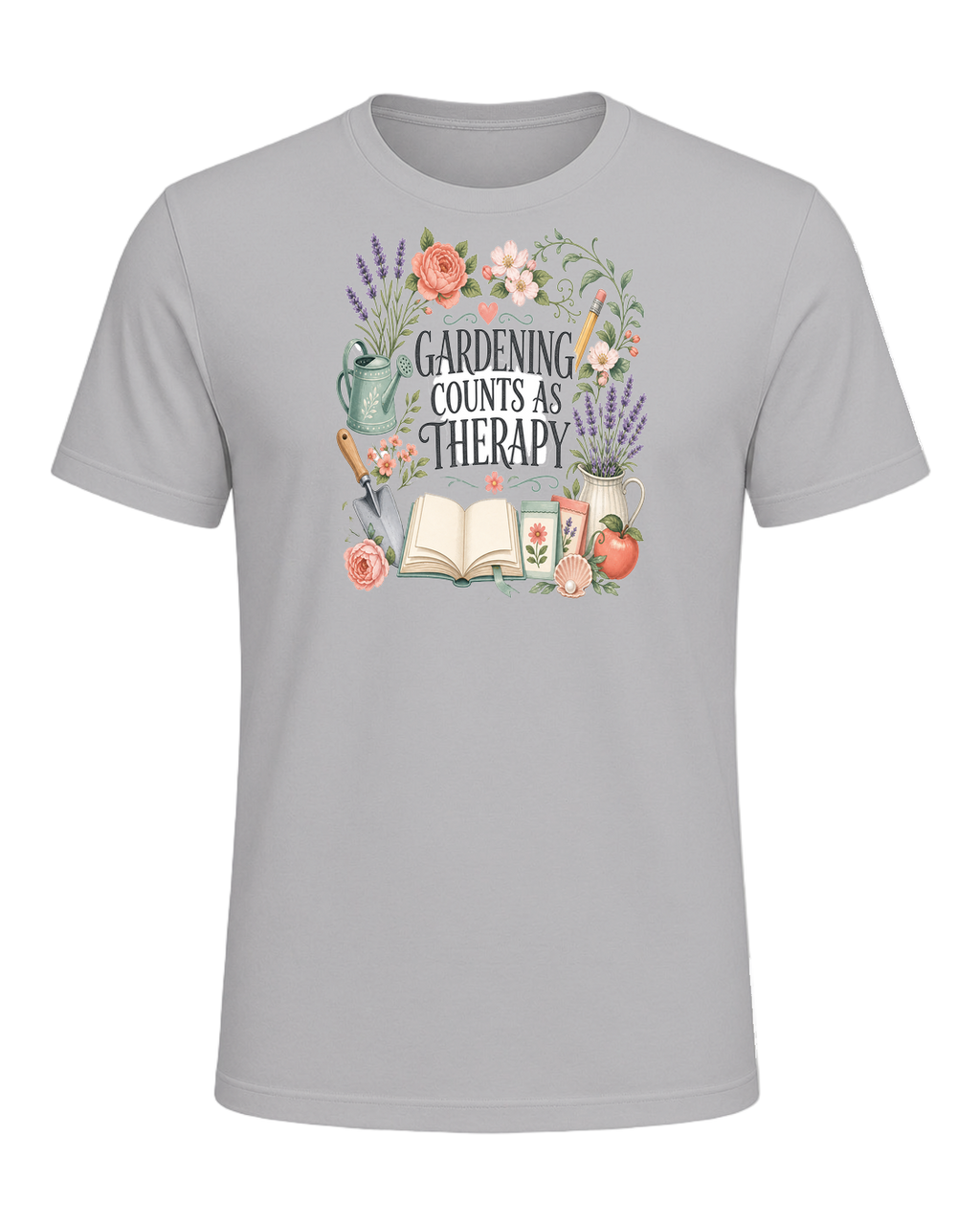 GARDENING COUNTS AS THERAPY — Athletic Heather