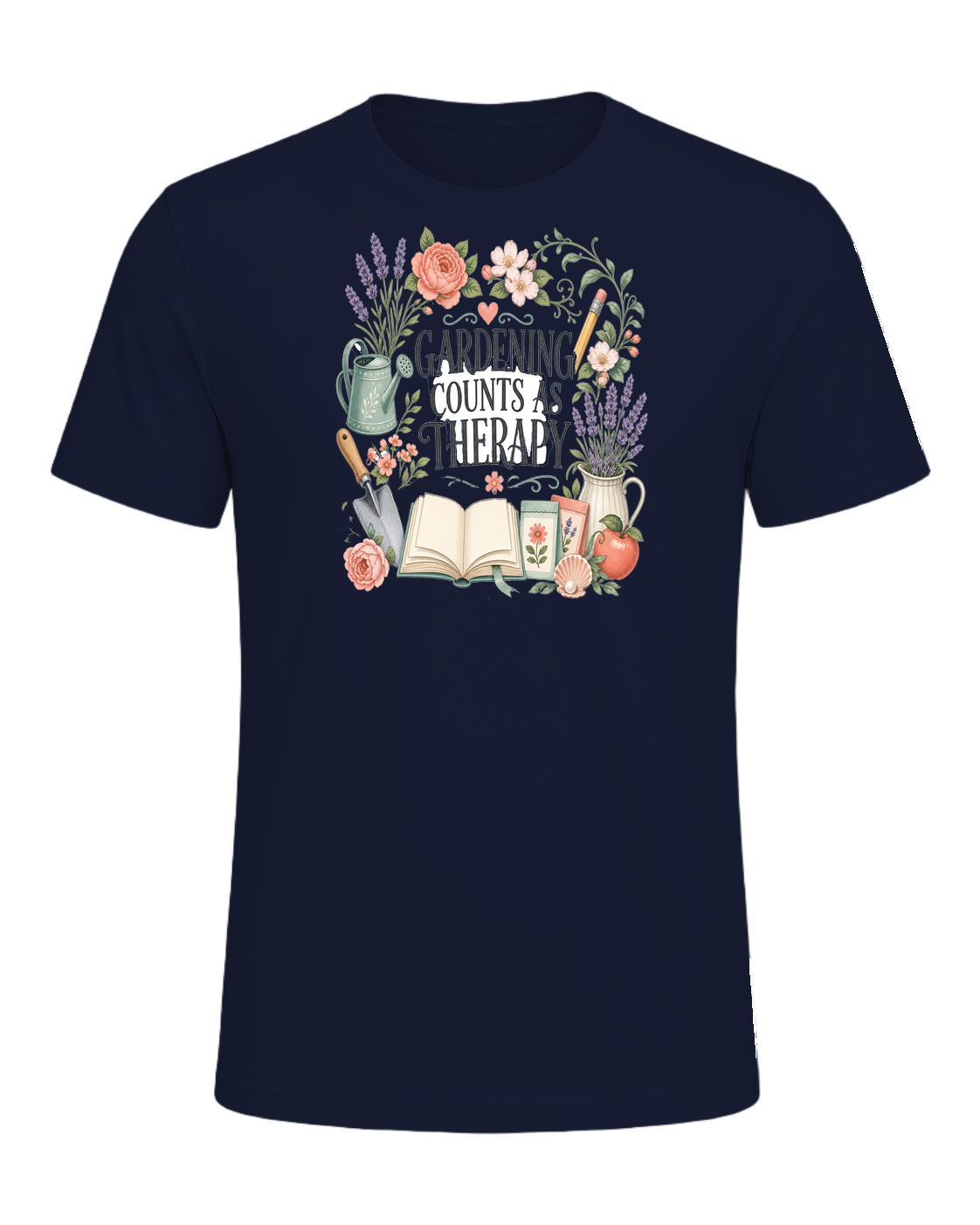 GARDENING COUNTS AS THERAPY — Navy