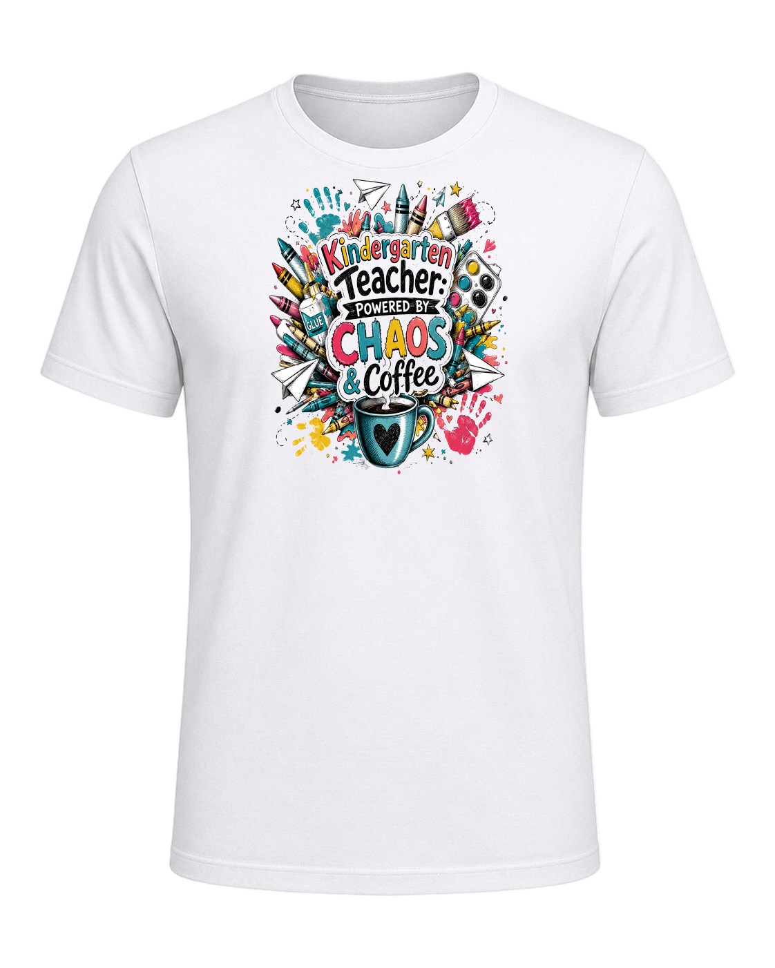 Kindergarten Teacher Chaos — White