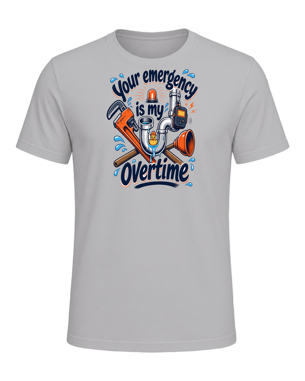 Your emergency is my overtime — Athletic Heather