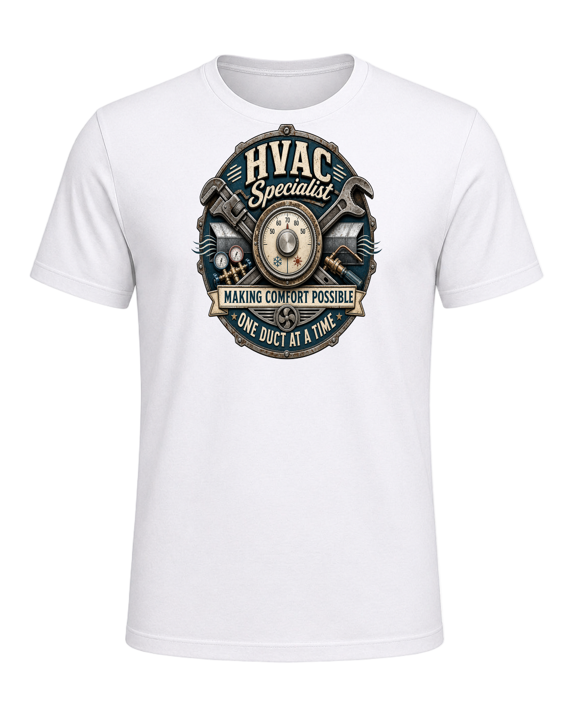 HVAC Technician — White