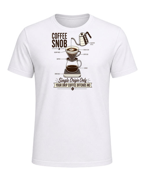 Coffee Snob — White