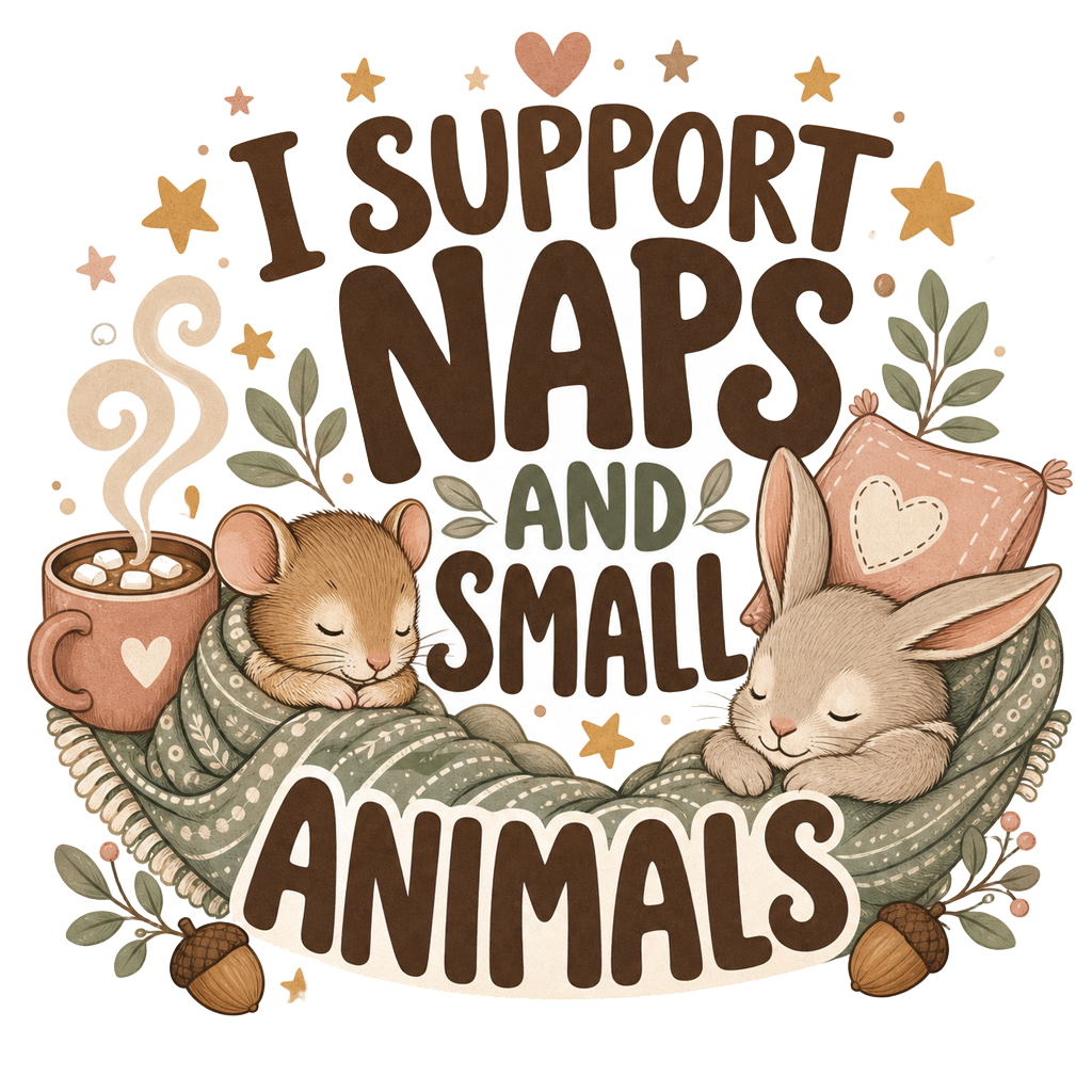 I SUPPORT NAPS AND SMALL ANIMALS
