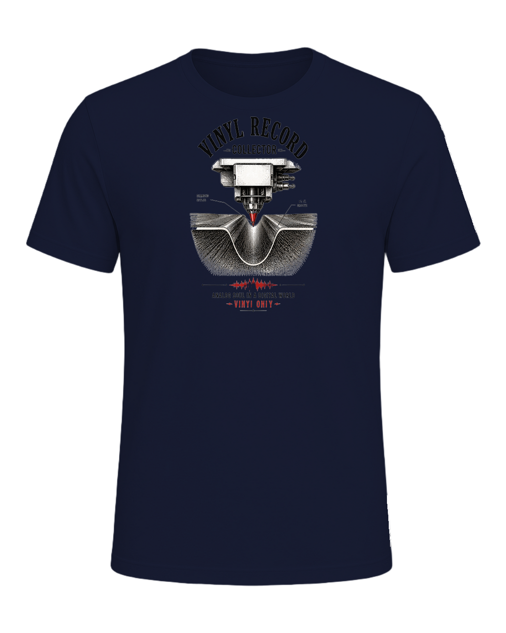 Vinyl Record Collector — Navy