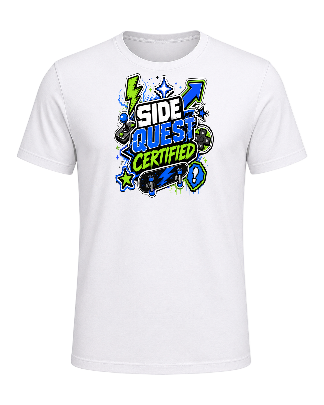 Side Quest Certified — White
