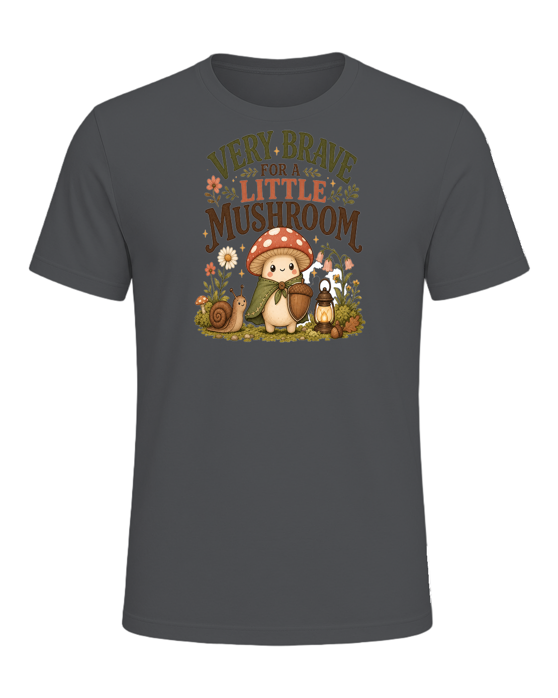 VERY BRAVE FOR A LITTLE MUSHROOM — Asphalt
