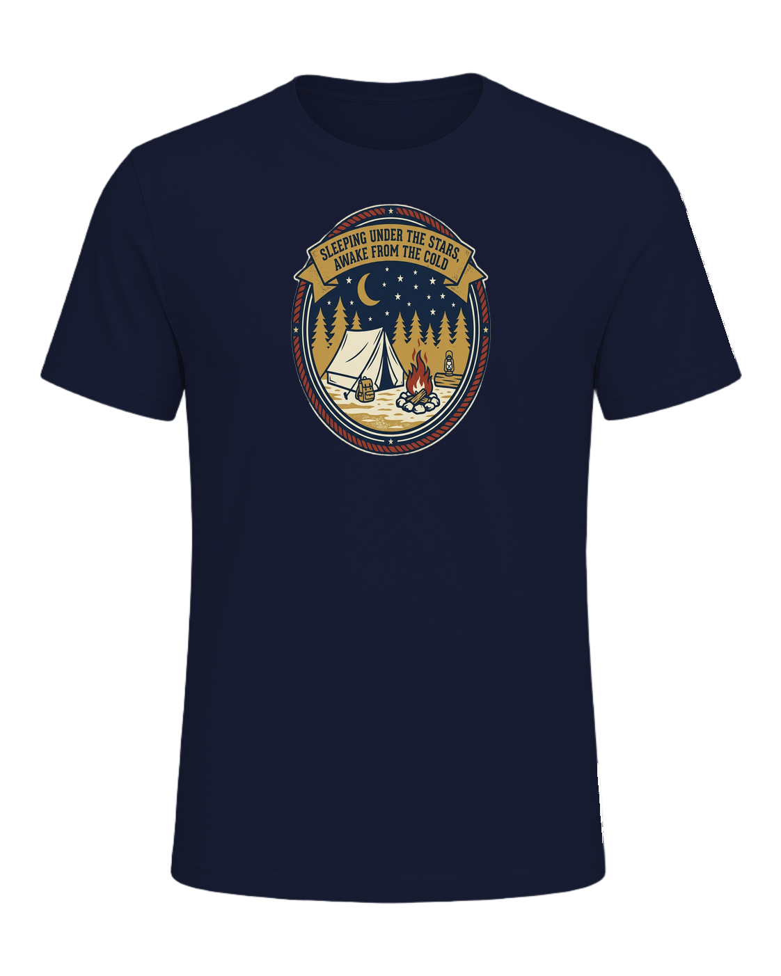sleeping under the stars, awake from the cold — Navy
