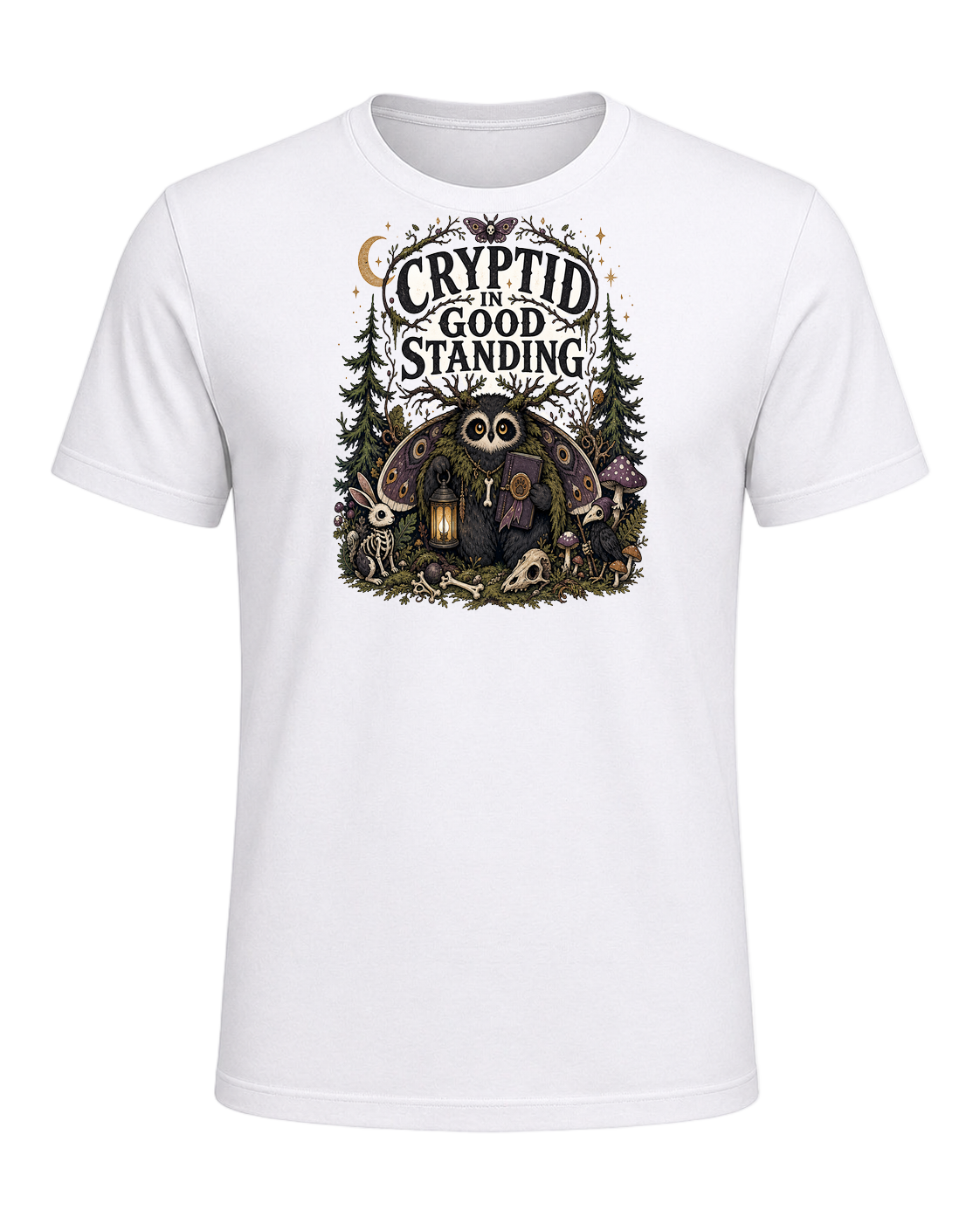 CRYPTID IN GOOD STANDING — White