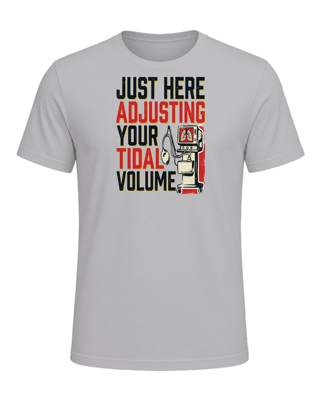 Just here adjusting your tidal volume — Athletic Heather