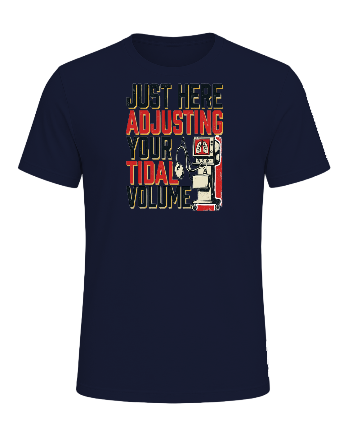 Just here adjusting your tidal volume — Navy
