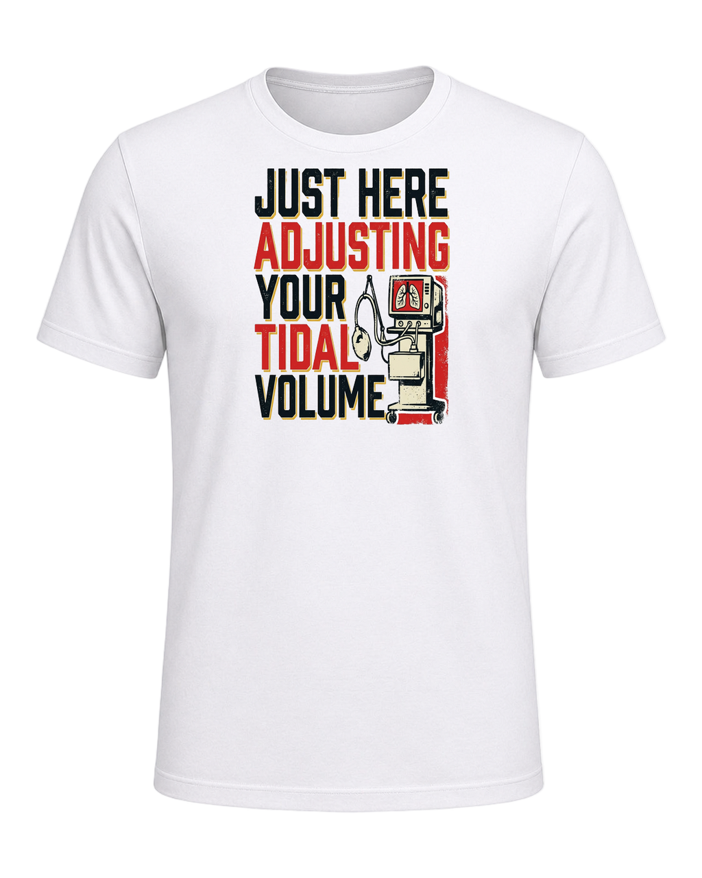 Just here adjusting your tidal volume — White