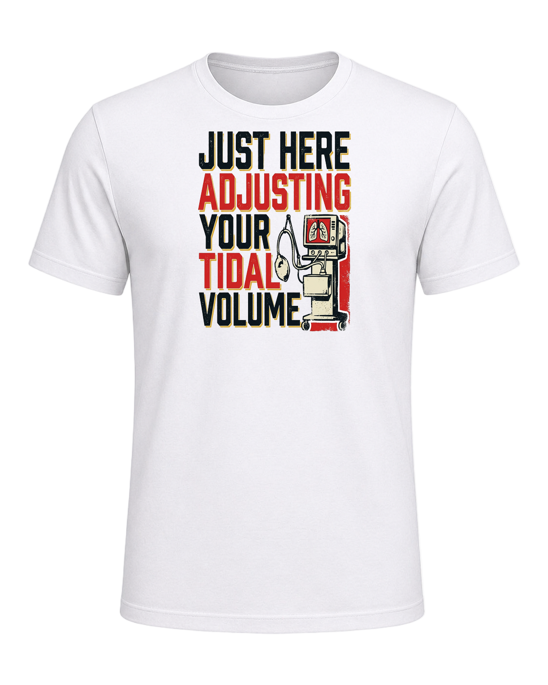 Just here adjusting your tidal volume — White