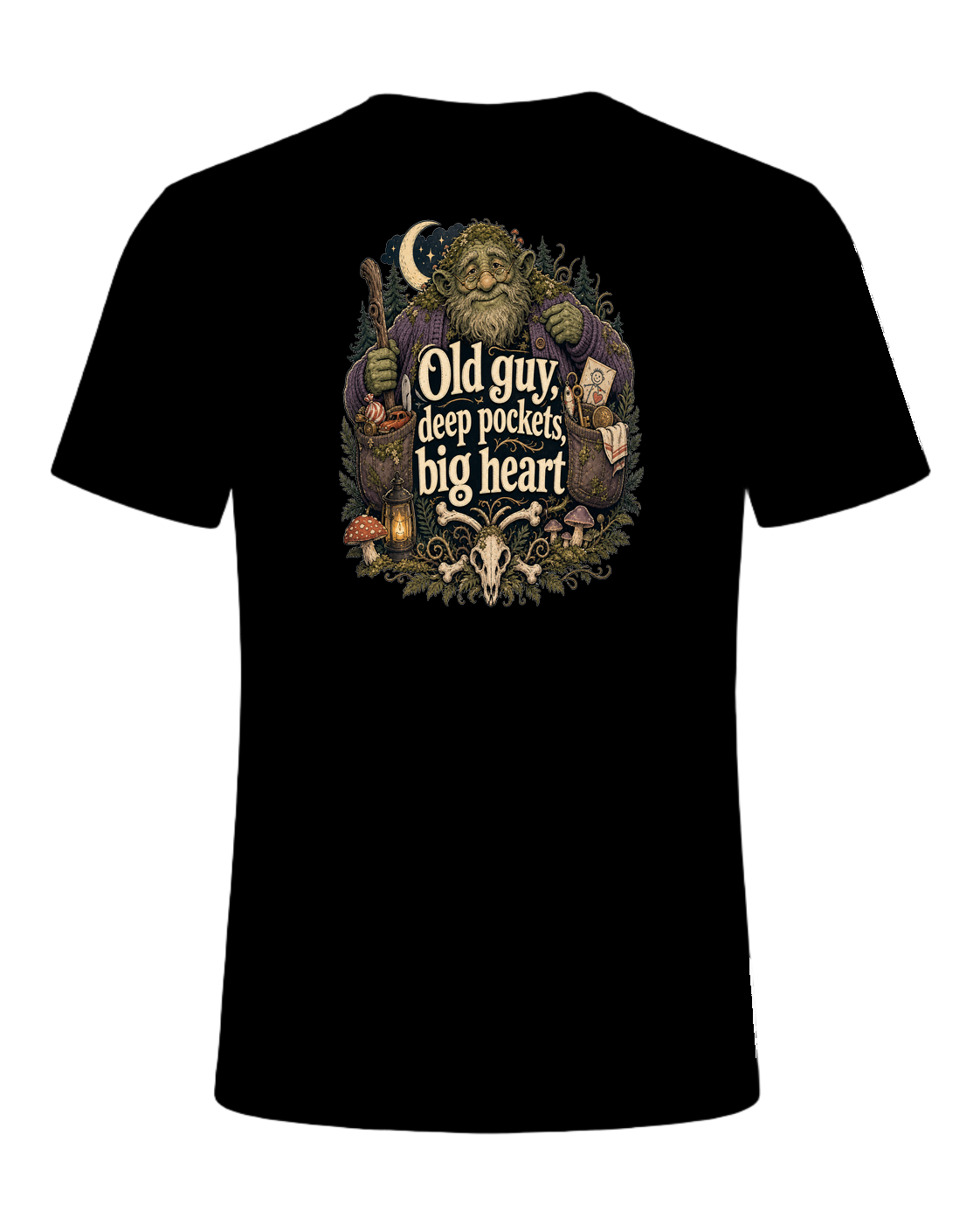 Old guy, deep pockets, big heart — Black