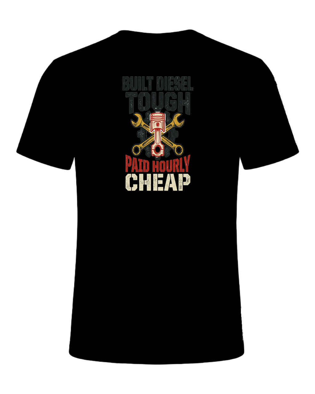 Built diesel tough, paid hourly cheap — Black