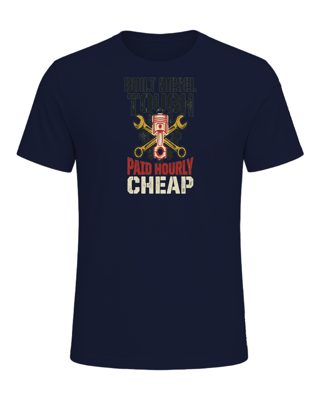 Built diesel tough, paid hourly cheap — Navy