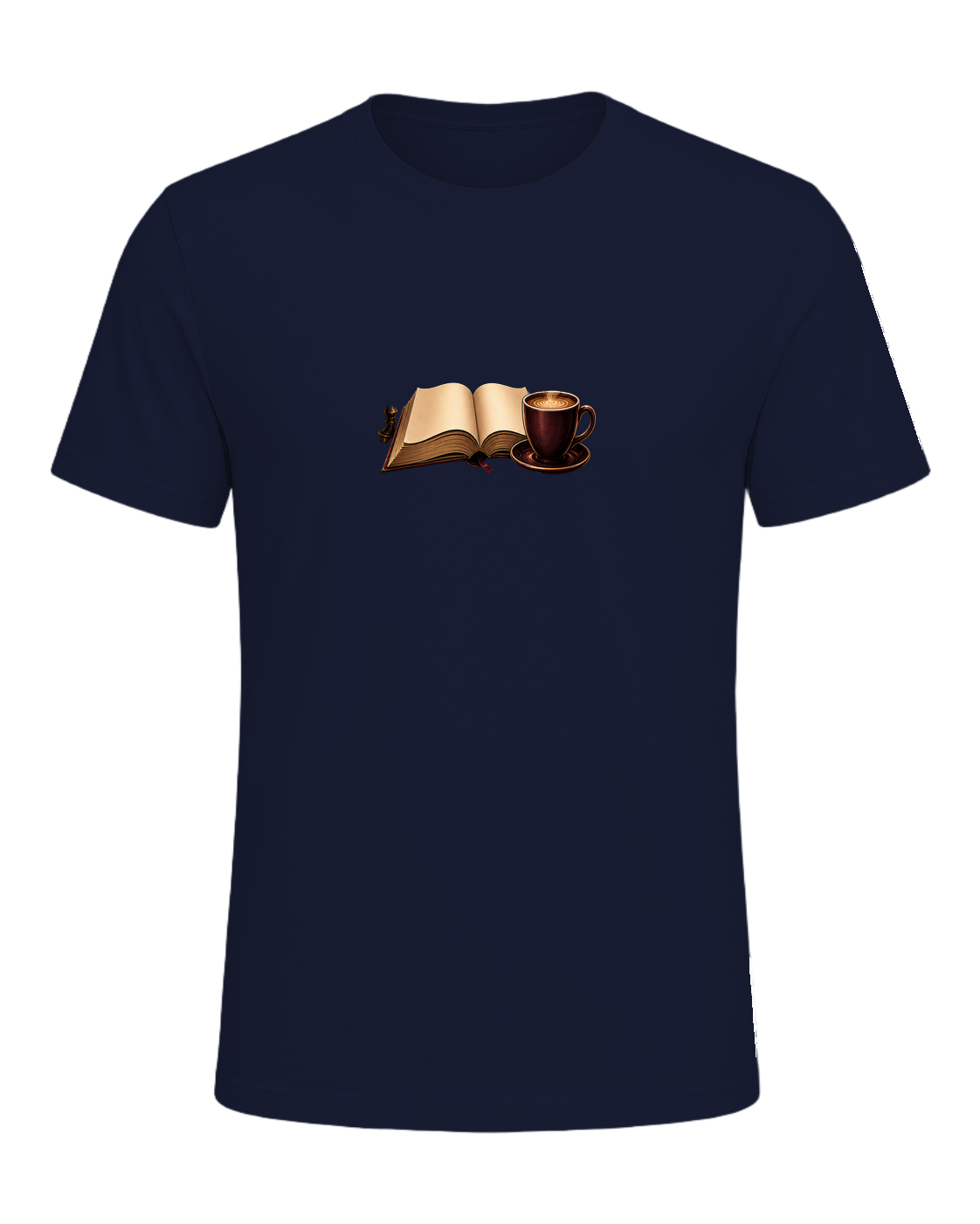 Books & Coffee — Navy