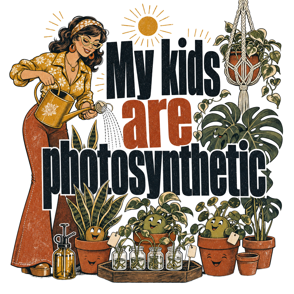 My kids are photosynthetic