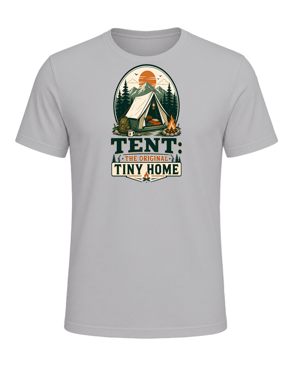 TENT: THE ORIGINAL TINY HOME — Athletic Heather