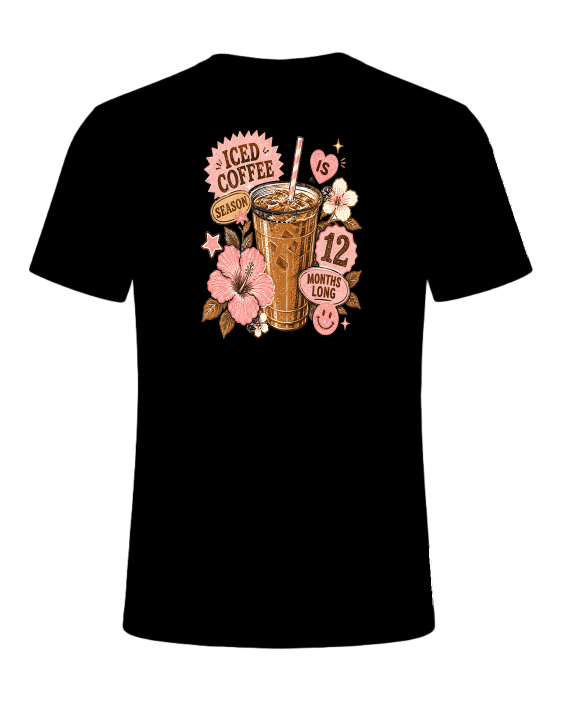 Iced Coffee Aesthetic — Black