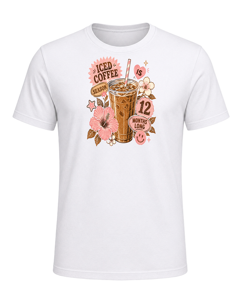 Iced Coffee Aesthetic — White