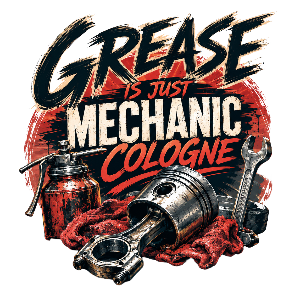 Grease is just mechanic cologne