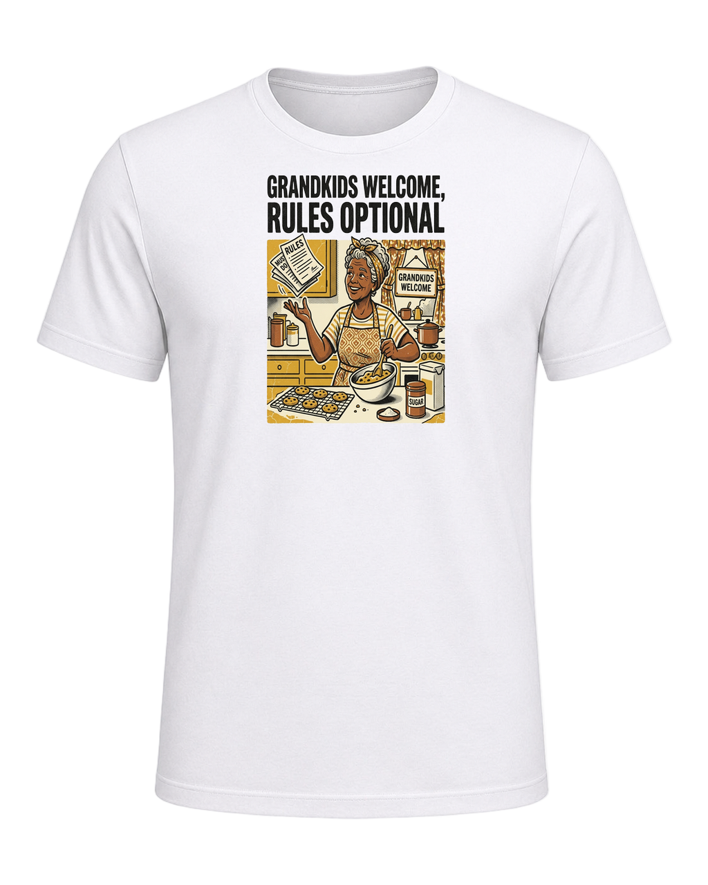 Grandkids welcome, rules optional — White