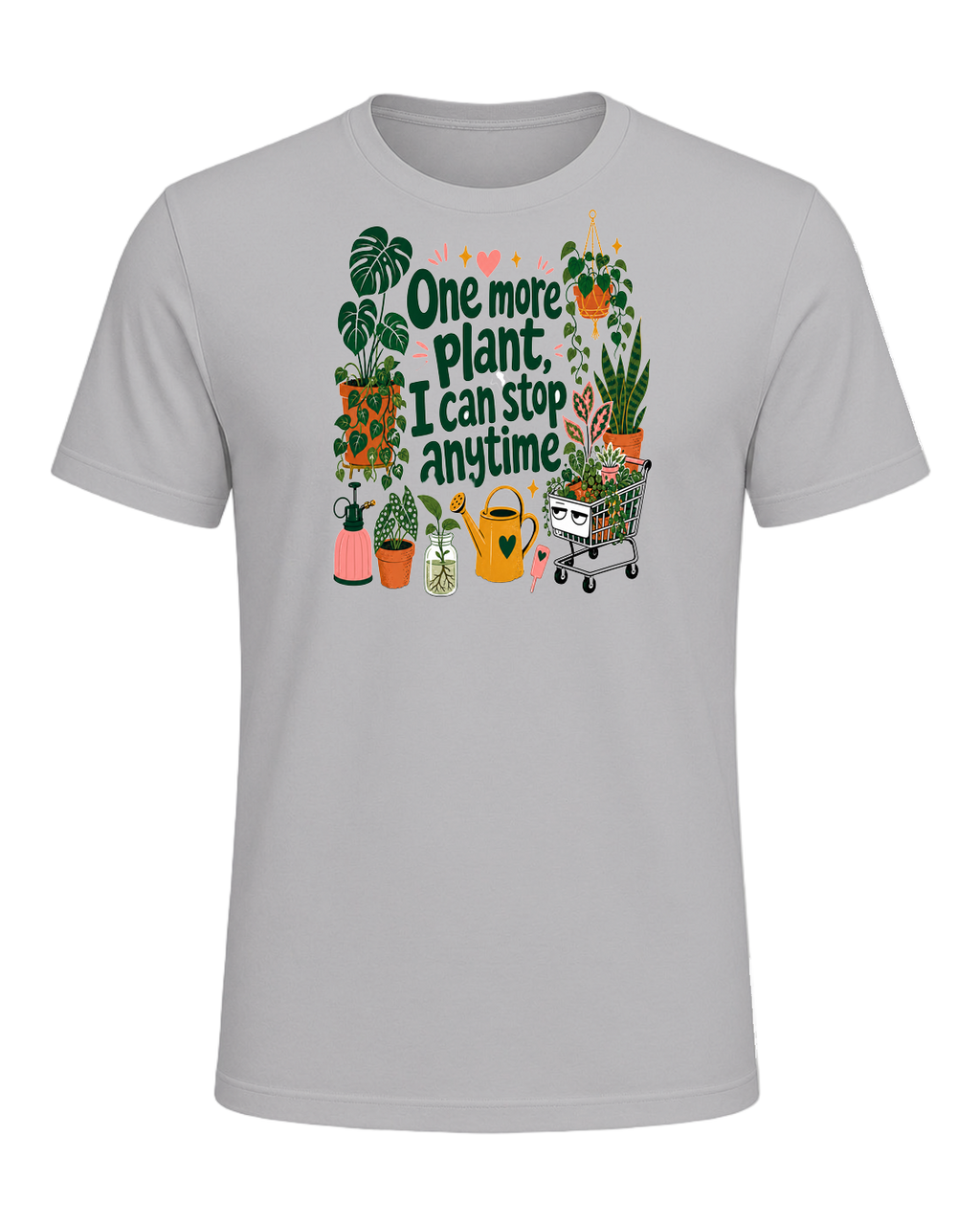 One more plant, I can stop anytime — Athletic Heather
