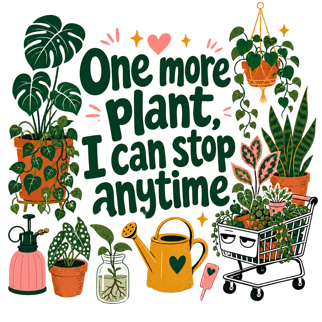 One more plant, I can stop anytime
