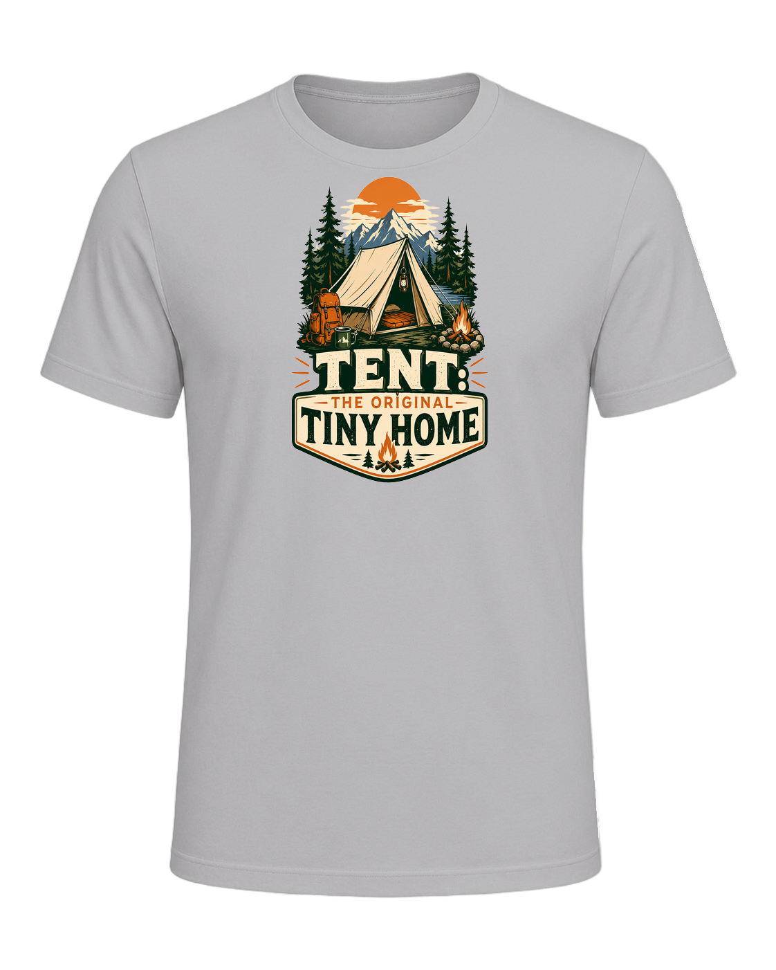 TENT: THE ORIGINAL TINY HOME — Athletic Heather