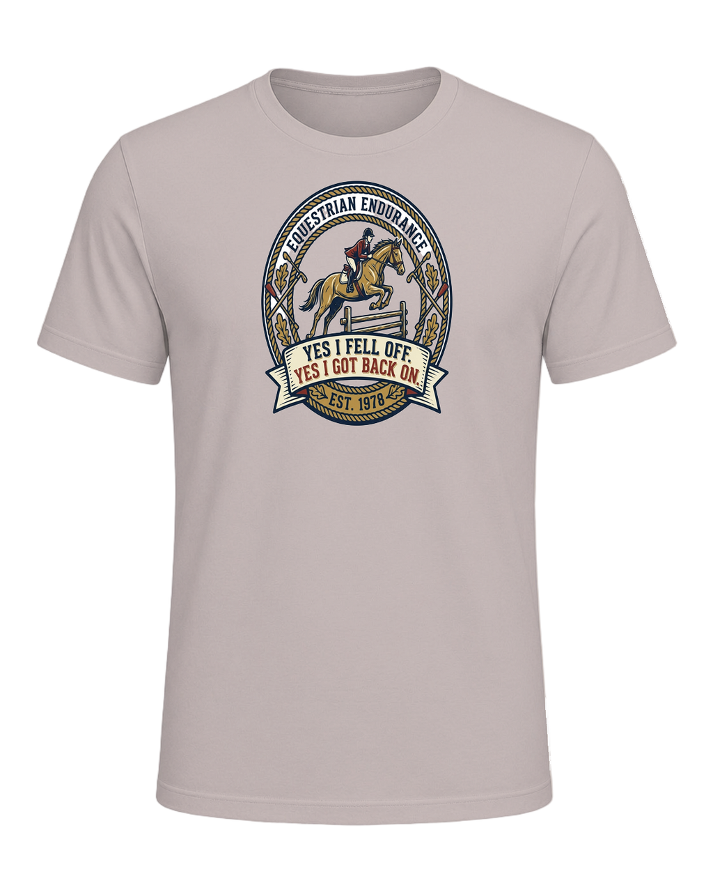 Yes I Fell Off. Yes I Got Back On. — Heather Cool Grey