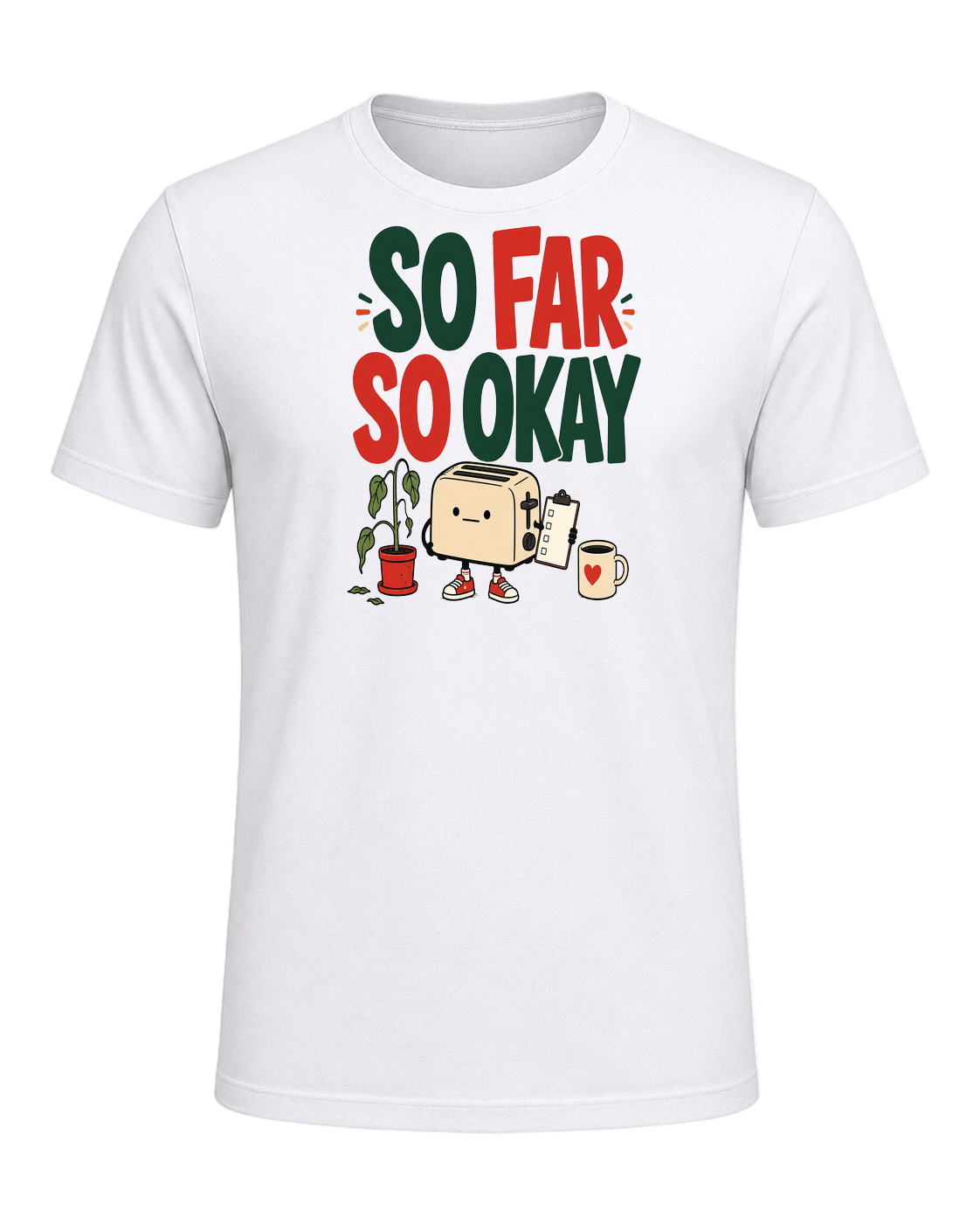 SO FAR SO OKAY — White