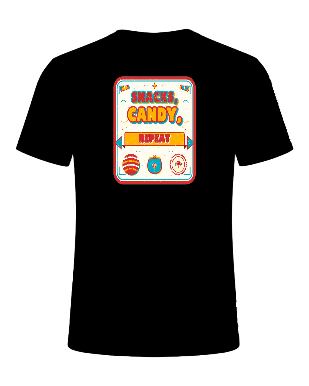 Snacks, candy, repeat — Black