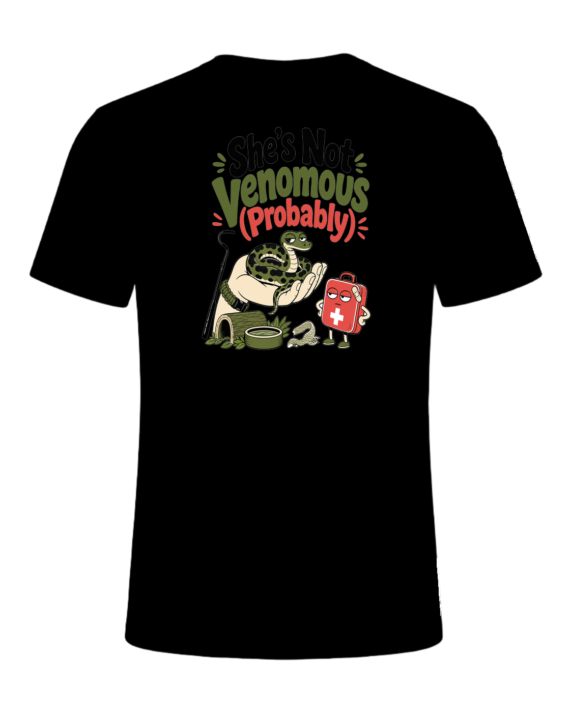 She's Not Venomous (Probably) — Black