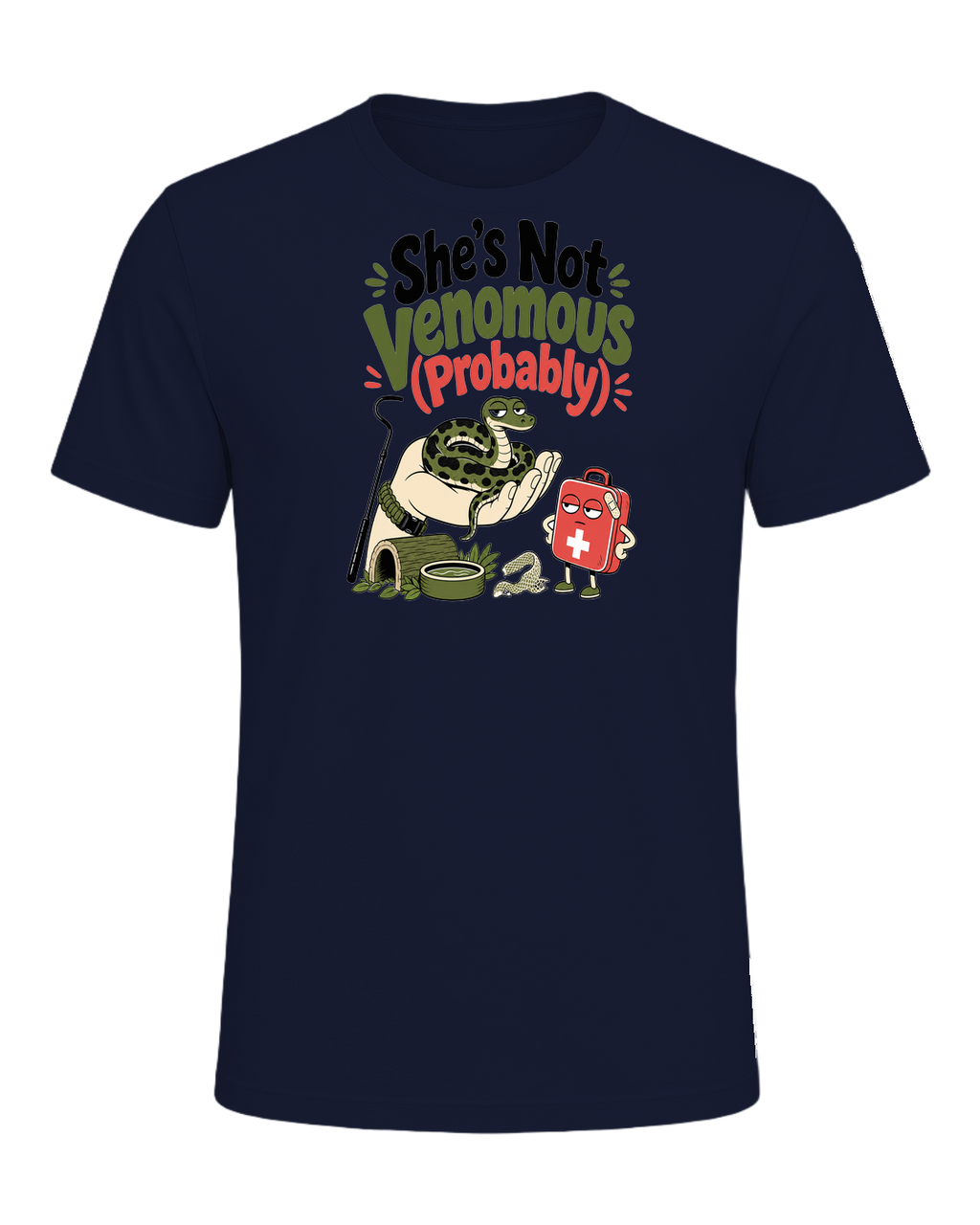 She's Not Venomous (Probably) — Navy