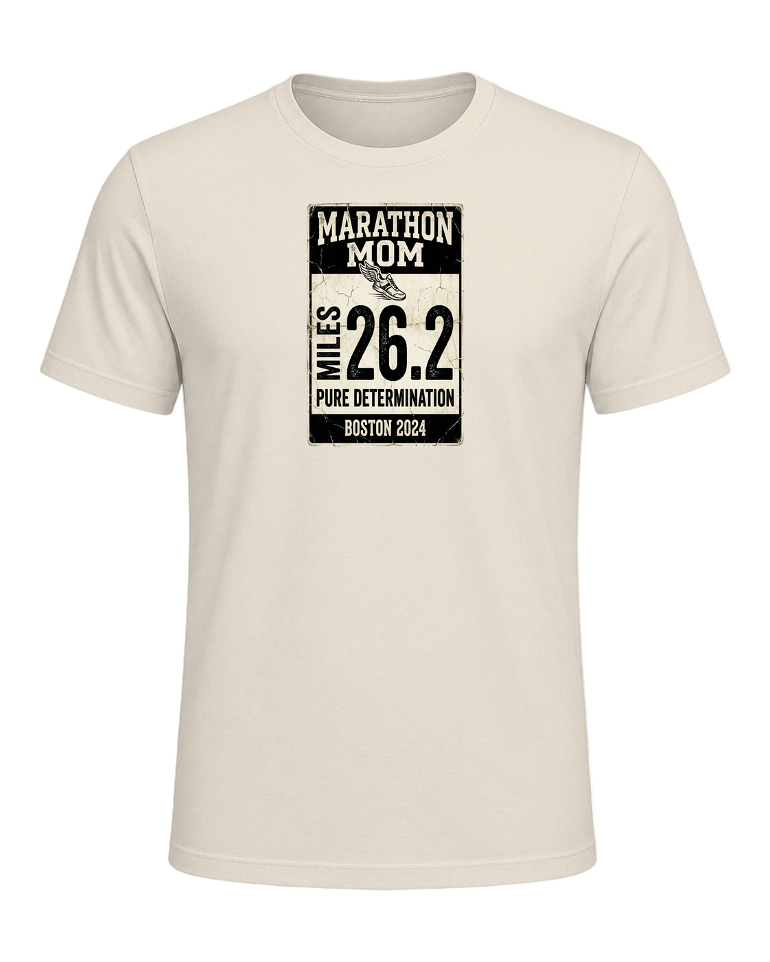 Marathon Mom — Heather Prism Natural