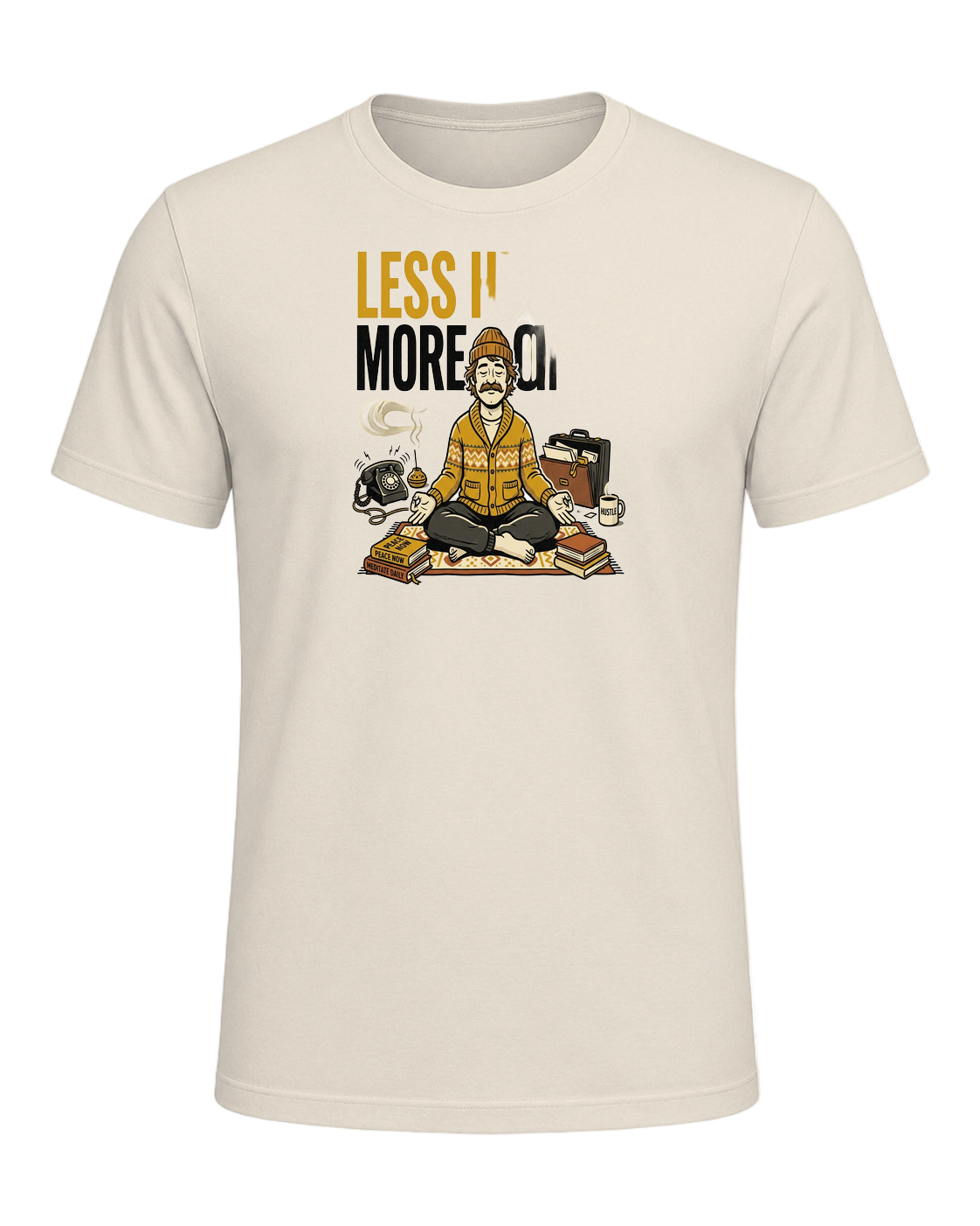 LESS HUSTLE MORE OMMM — Heather Prism Natural