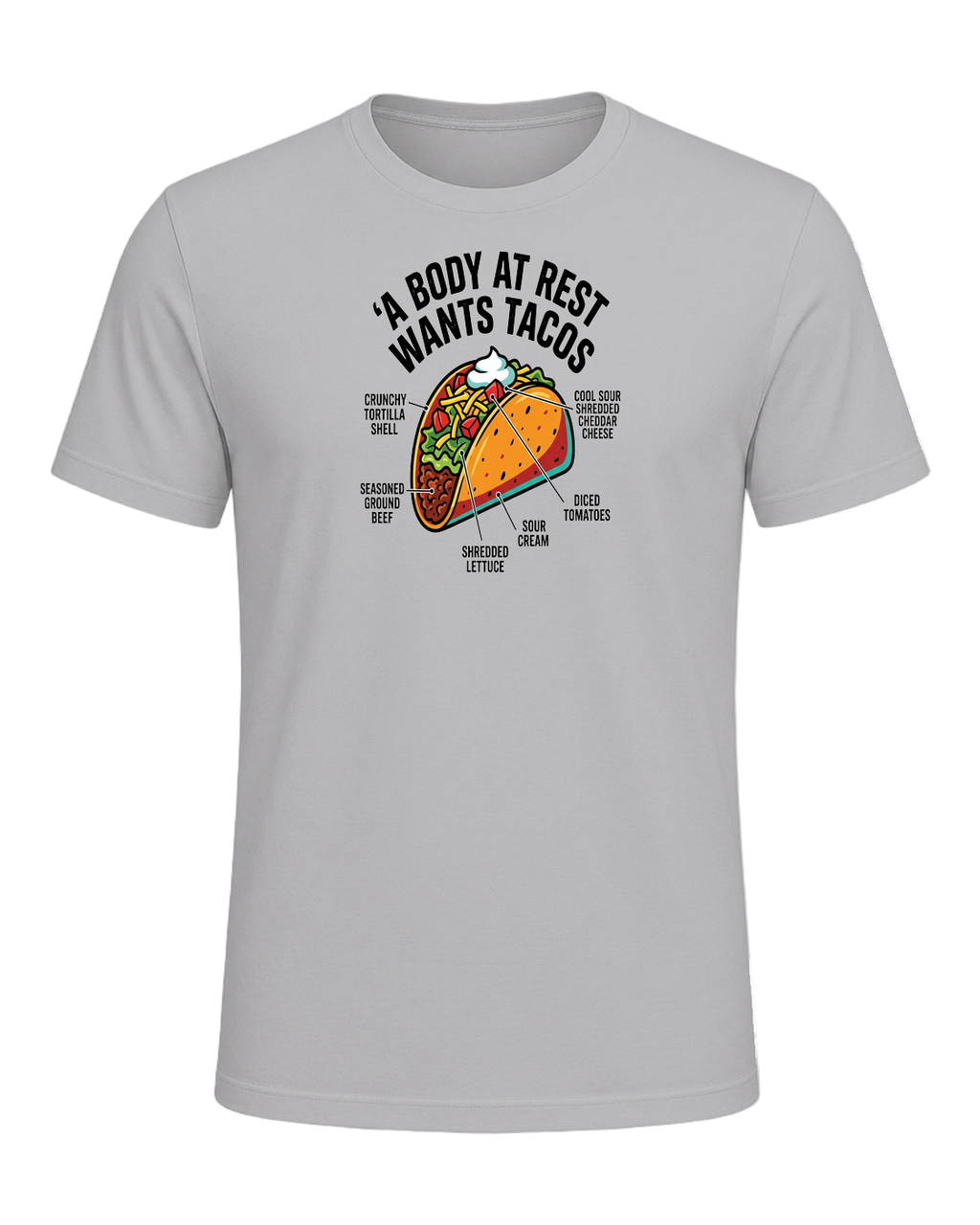 Tacos Over Everything — Athletic Heather