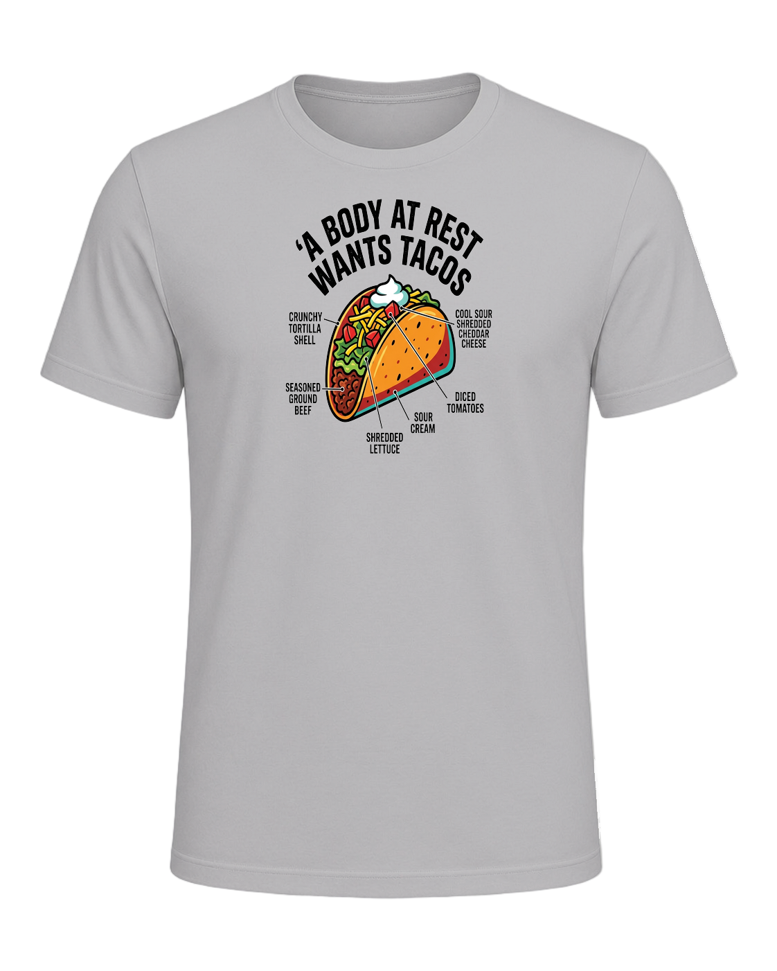 Tacos Over Everything — Athletic Heather