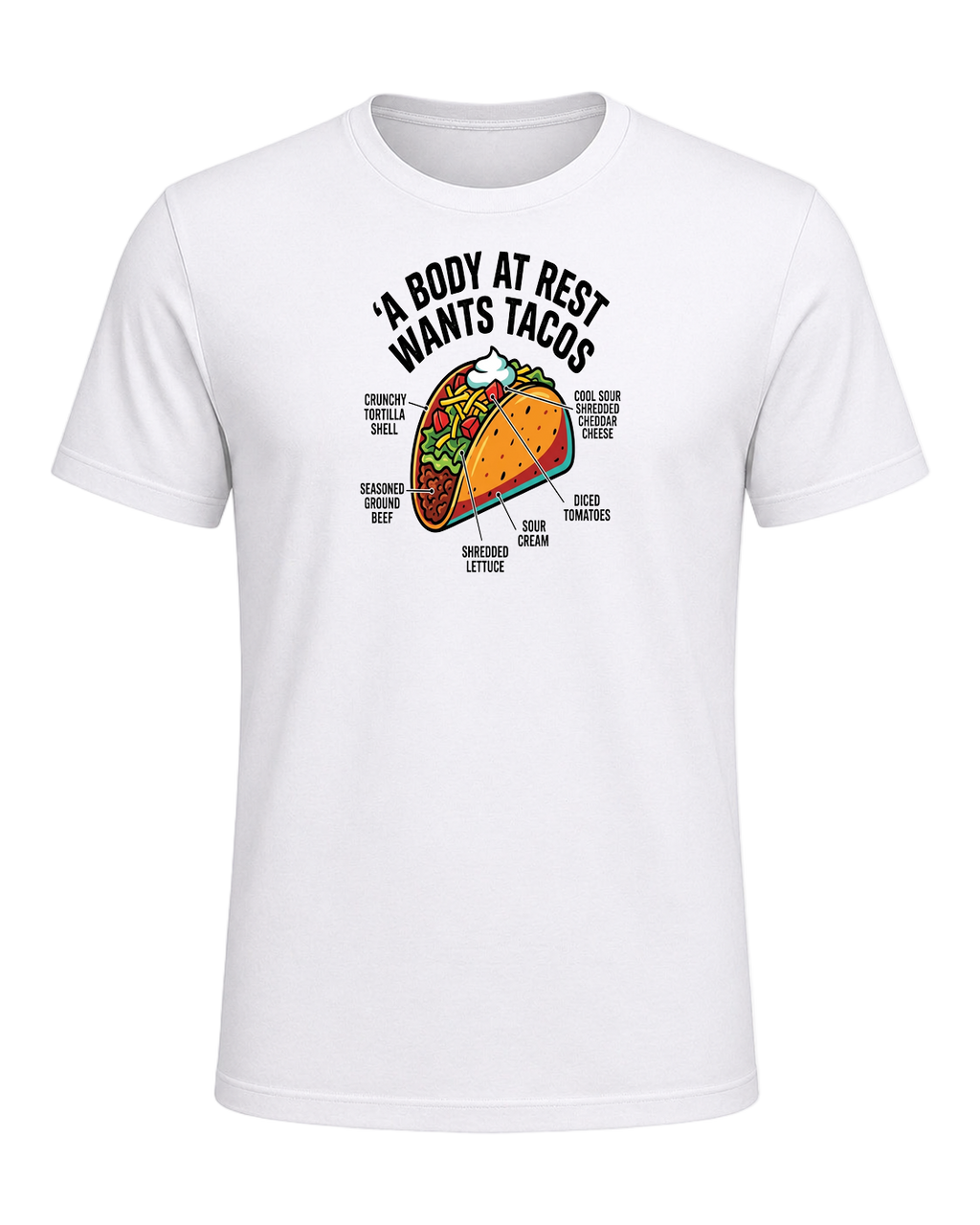 Tacos Over Everything — White
