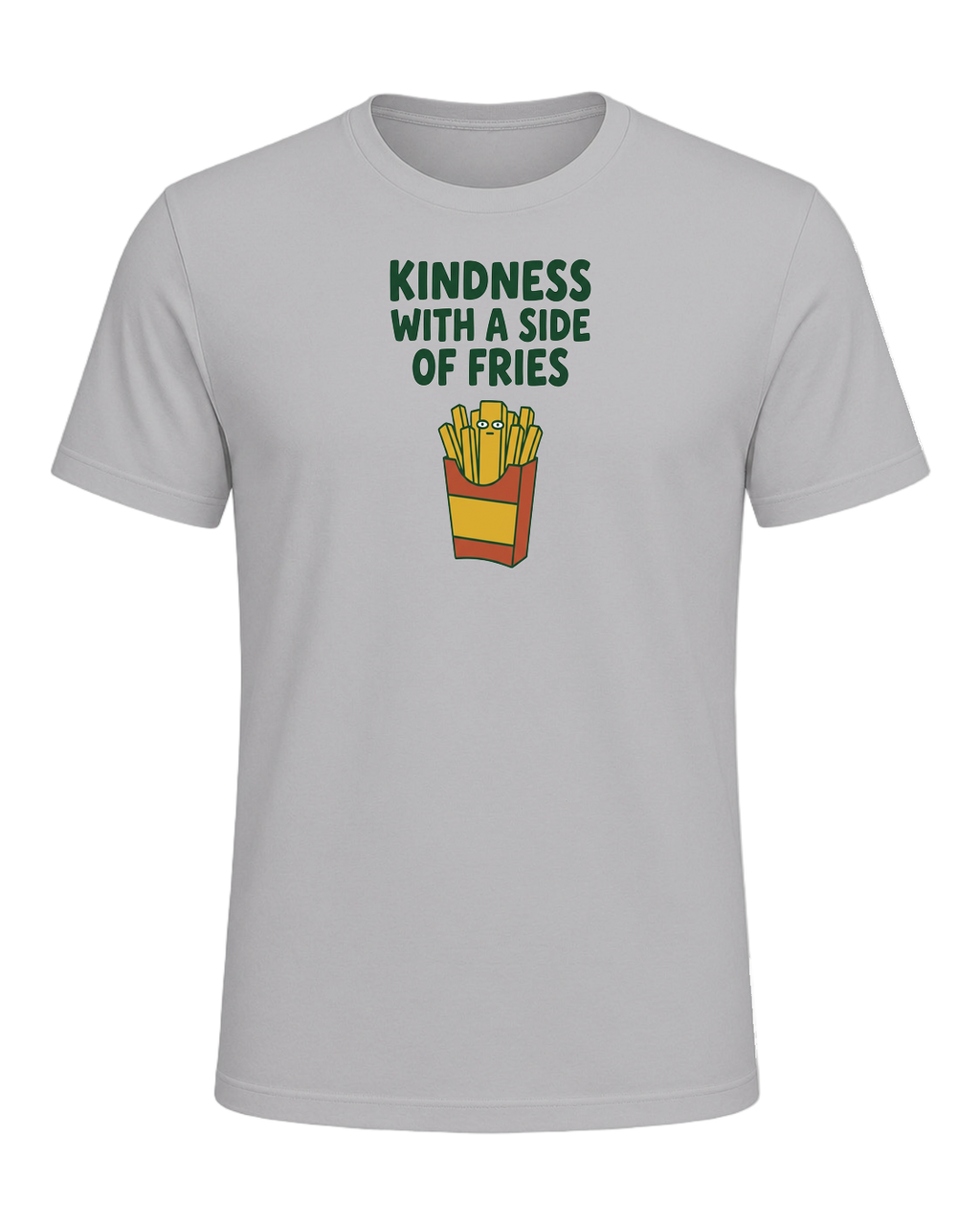 KINDNESS WITH A SIDE OF FRIES — Athletic Heather